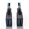 Угловой USB 3.0 адаптер-удлинитель 90 градусов, Male to Female, 5 Гбит/с, для ноутбука, компьютера, принтера, камеры