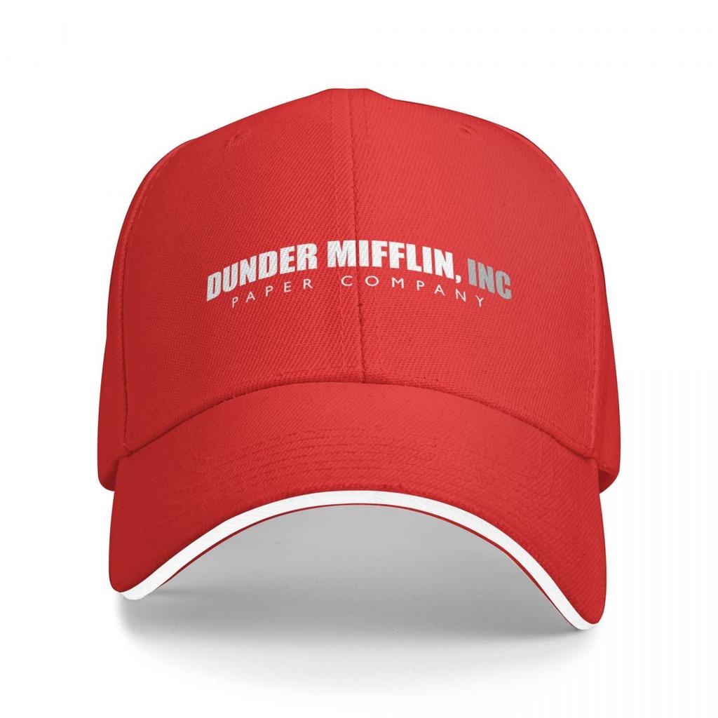 Vintage Dunder Mifflining Paper Company Golf Cap Unisex Women Trucker Hat The Office TV Show Daily All Seasons Travel Caps Hat