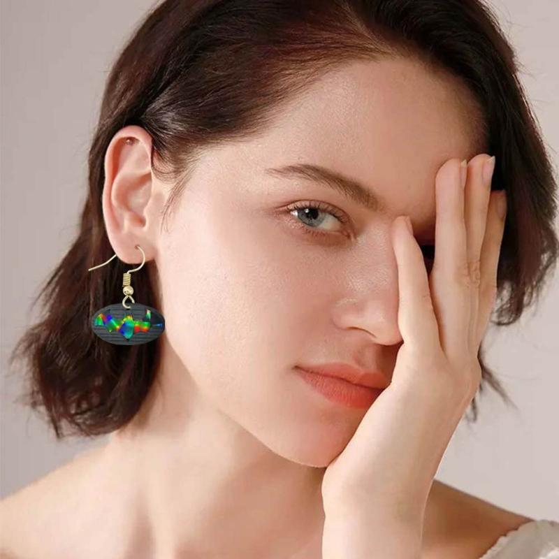 Голографические серьги-летучие мыши Силиконовая форма Серьги-подвески Кристальная эпоксидная смола Форма DIY Серьги Инструменты для изготовления ювелирных изделий для вечеринки