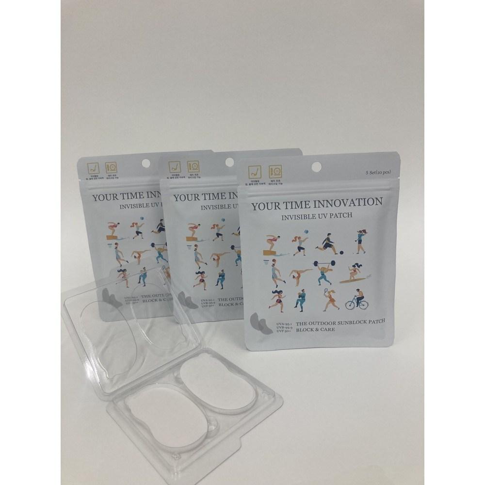 Ваше Время Инновация Прозрачный Пластырь Солнечный Пластырь Блокирующий УФ Блокирующий УФ Гольф-Пластырь, 20 штук