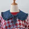 Denim Fake False Collar Shawl For Women Casual Summer Dress Shoulder Wraps Small Cape Sweater Lapel Shirt Detachable Collar