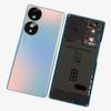 Rear Battery Housing Door for Honor 70, Back Cover, Chassis Camera Lens, Adhesive Smartphone Repair Parts, New