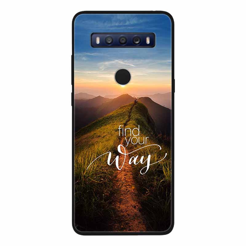 Для чехла TCL 10 SE Мягкий Силиконовый Крутой Модный Чехол Для TCL 10SE T766U T766H Задняя Крышка TCL10SE TPU Защитный Чехол Для Телефона Fundas