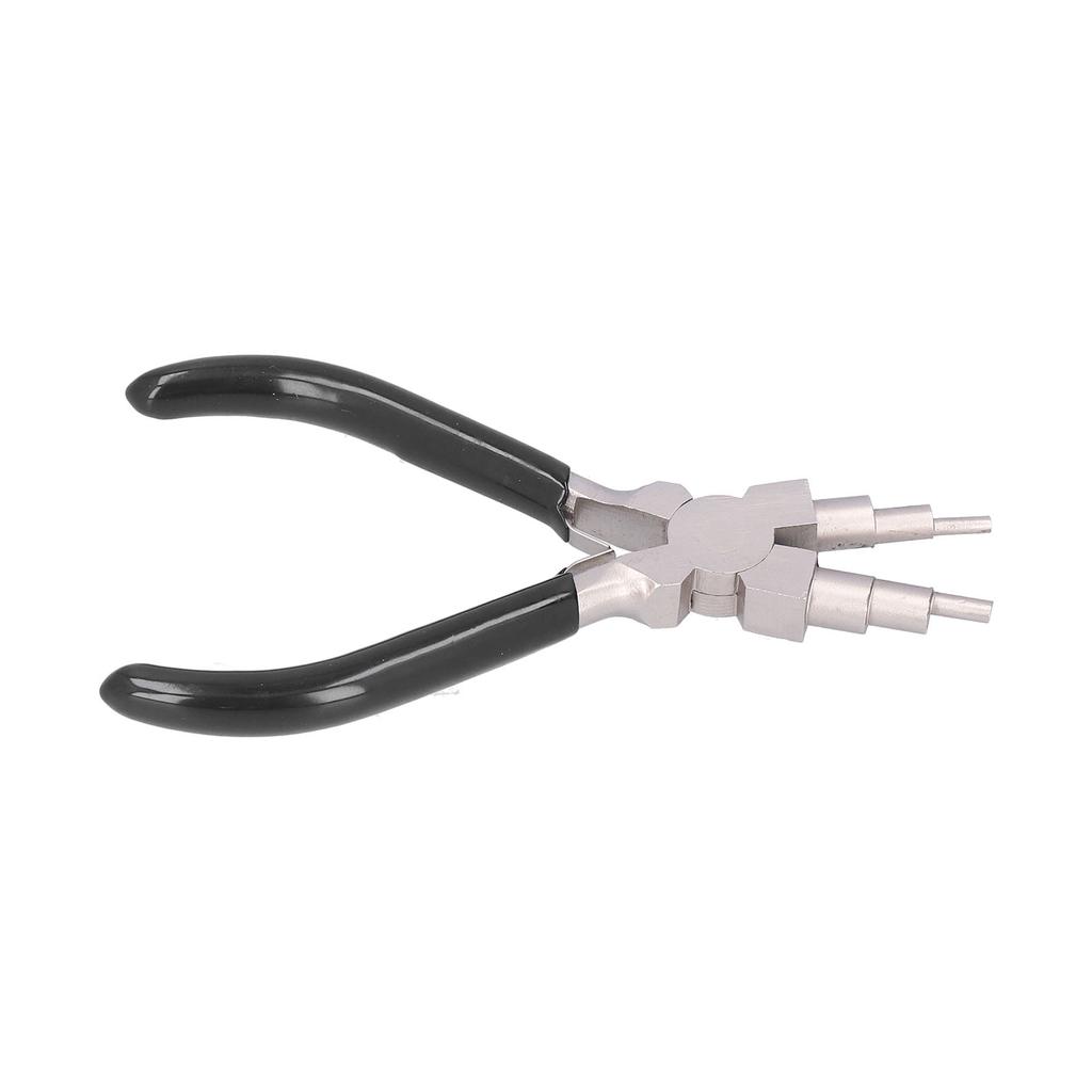 Jewelry Pliers 6 In 1 Carbon Steel Ergonomic Practical Compact Wire Wrapping Tools for Artist
