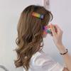 Hair Accessories Duckbill Gummy Headwear Candy Color Colorful Hair Clip Barrette Jelly Bear Hairpin