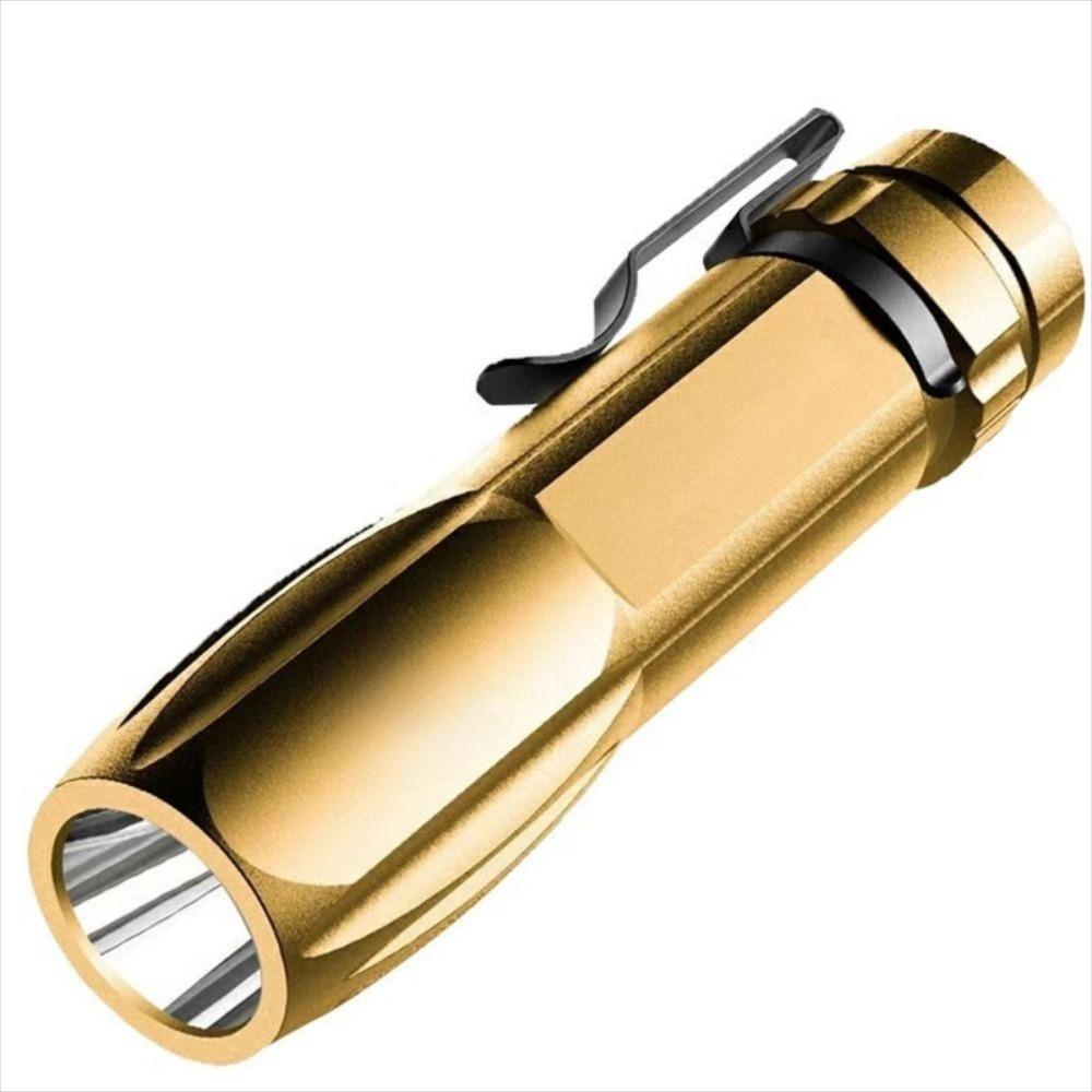 Водонепроницаемый Мини-светодиодный фонарик USB-перезаряжаемый Портативный Аварийный фонарь Ручной Длительная работа Дальний свет Фонарь для дома Работы