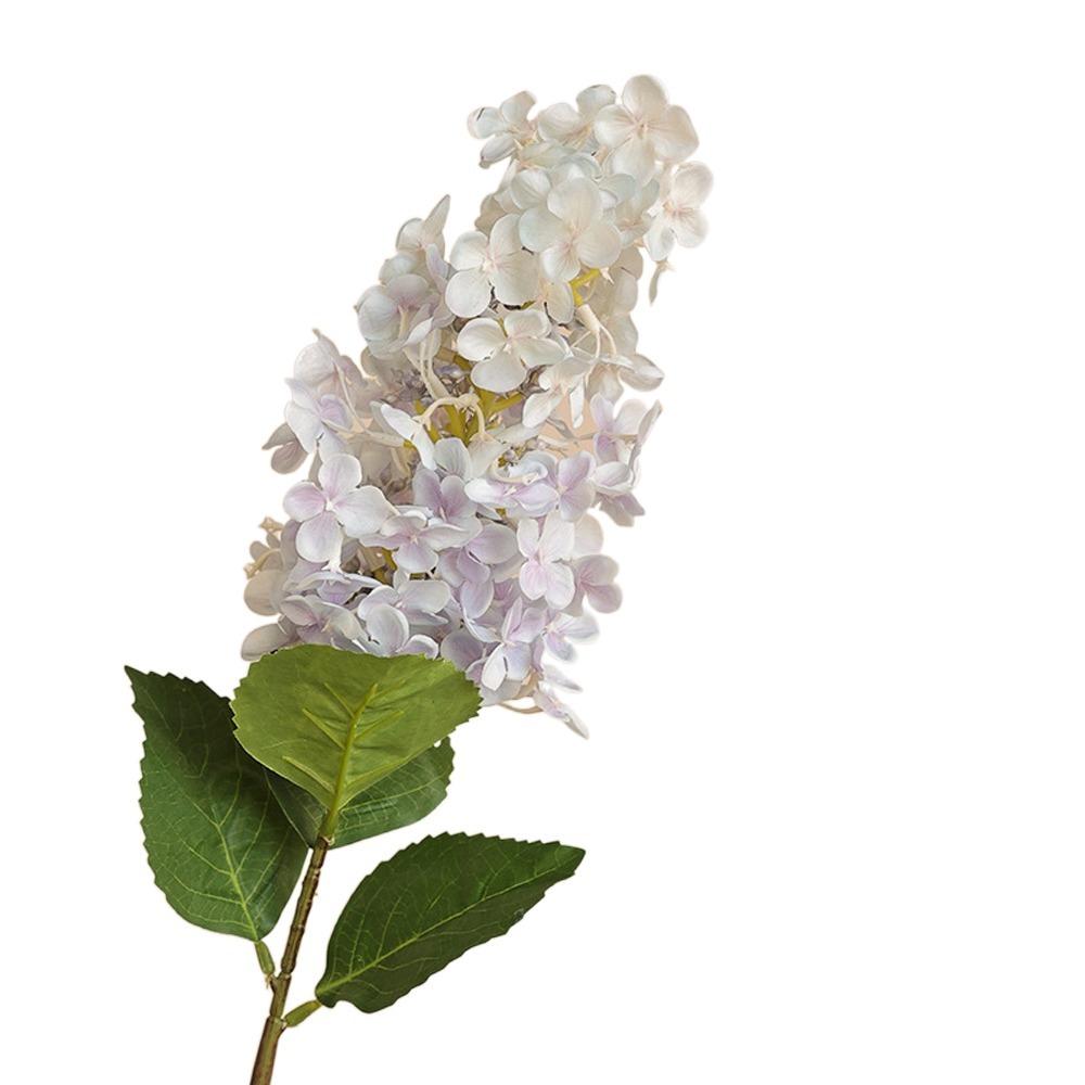 Роскошная ветка гортензии сиреневого цвета, пластиковый искусственный цветок, декор для дома, отеля, стола
