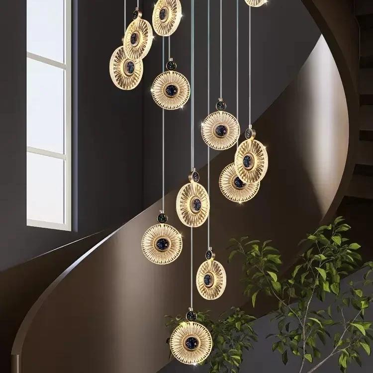 Nordic Home Decor Подвесной светильник для столовой Освещение в помещении Хрустальный светильник Подвесной светильник Люстра Лампы для гостиной