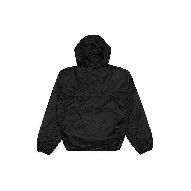 Nike Уличная водонепроницаемая куртка с капюшоном на половину молнии, мужская верхняя одежда, черная CD7635-010
