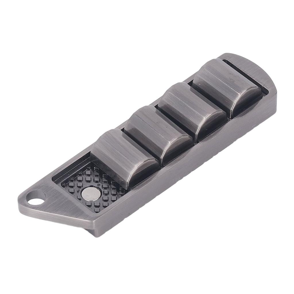 Pea Pod Magnetic Slider Toy Adult Metal ADHD Autism Anxiety Stress Relief Push Slider Sensory Toy