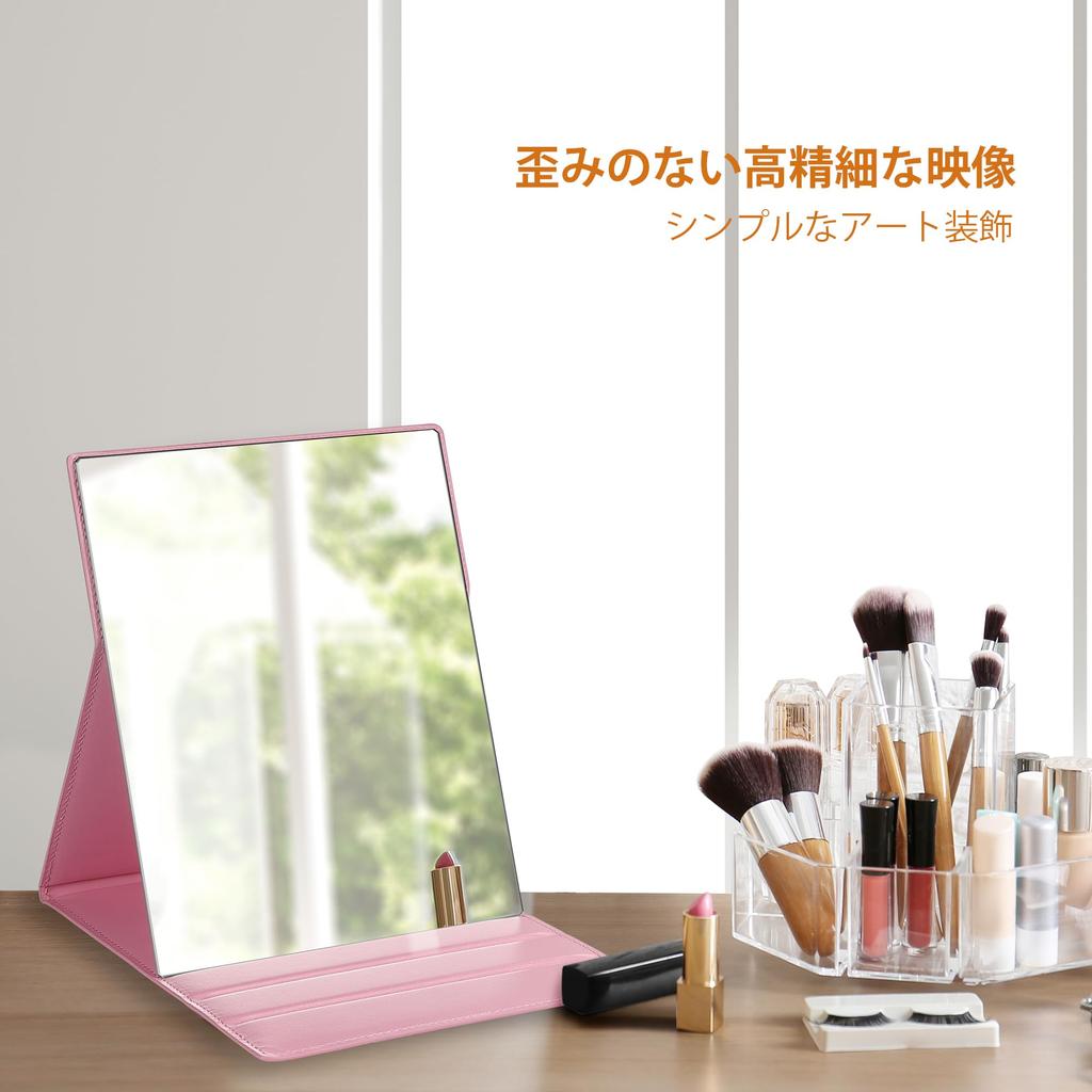 Зеркало настольное Зеркало наклонное Зеркало настольное Зеркало Зеркало для макияжа Зеркало в шкафу Зеркало для пудры Портативное Зеркало Дневной KOUCOE Стильный столик