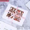 5PCS Paper Cupcake Packaging Boxes Transparent Window Containers Bread Boxes Pastry Racks Suitable for Cookies Snacks Desserts Daily Home Baking