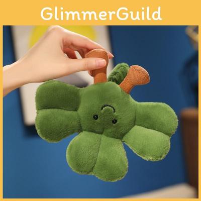 Плюшевая игрушка Shamrock Jellycat, плюшевая кукла-растение, домашний декор, подарок для друзей