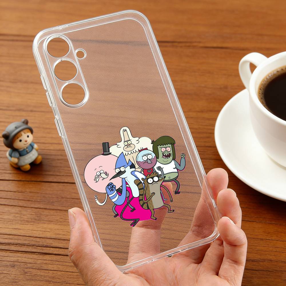 R-Regular-R Cute S-Show   phone Case For Samsung S25,24,21,22,23,30,Ultra,20,Plus,Fe,Lite,Note Transparent Cover