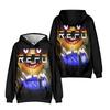 Мужские и женские толстовки с капюшоном в уличном стиле Harajuku Casual REPO Game Printed Hooded Pullover Sweatshirts