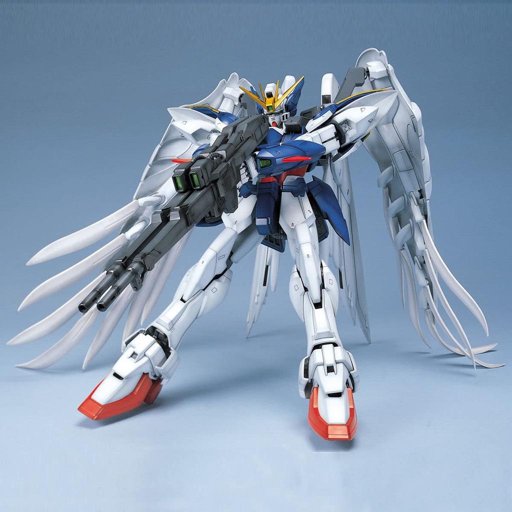 BANDAI SPIRITS PG Mobile Report Gundam W Endless Waltz Wing Gundam Zero Пластиковая модель в масштабе 1/60 с цветовой кодировкой