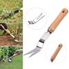 Stainless Steel Courtyard Farmland Transplant Manual Weeder Fork Weeding Tool