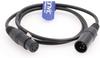 Eonvic XLR Microphone Cable, 4-Pin XLR Male To Female Balanced Audio Cable (1.5M)