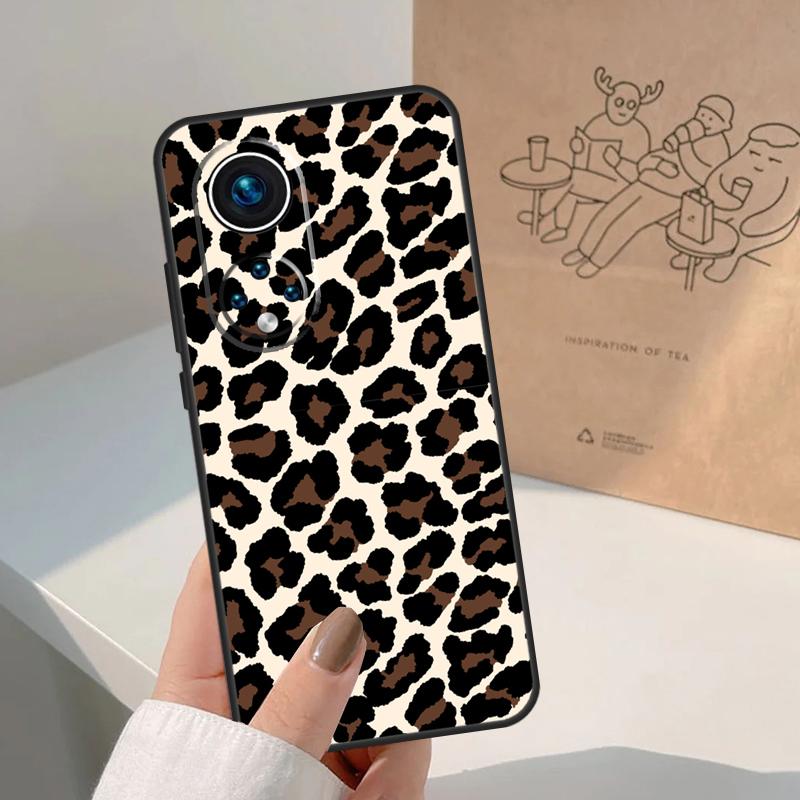 Леопардовый Узор Животное Красочный Для Honor Magic 8 5 6 7 Pro Чехол Для Honor 400 200 Lite 50 70 90 X8c X8b X9a X9b X9c X9d Win