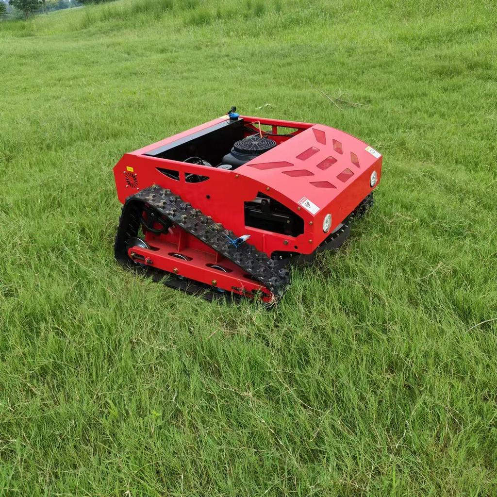 Hybrid Remote Control Lawn Mower: Smart Crawler for Orchard Weeding