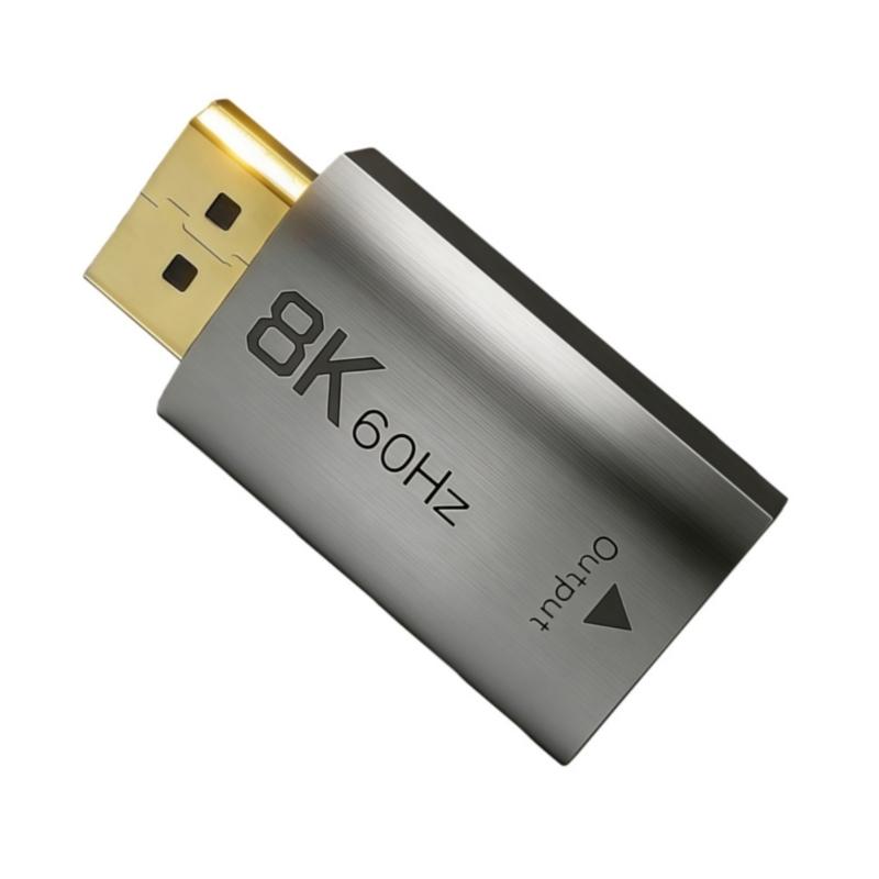 Высокоскоростные адаптеры DP1.4 на HDTV 2.1 48 Гбит/с для разрешения 8K@60 Гц 4K@144 Гц с динамическим HDR и режимом автоматической низкой задержки