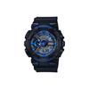 G Shock Кварцевые Часы Ремешок из Смолы Мужские Часы Черный Циферблат GA-110CB-1A