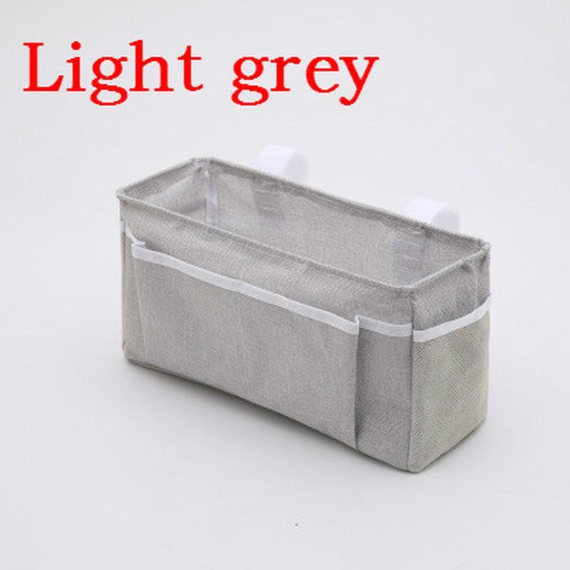 Хлопковое белье, прикроватный органайзер для хранения автомобиля, подвесная сумка, разное, с несколькими карманами, двухъярусная кровать, боковая сумка