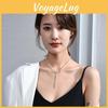 Elegant Korean Style Bowknot Zircon Necklace Perfect For Autumn Winter Fashion Lovers