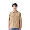 Kith Рубашка мужская Ace Fashion универсальная на пуговицах с длинным рукавом двойного плетения Хаки KHM032986-246