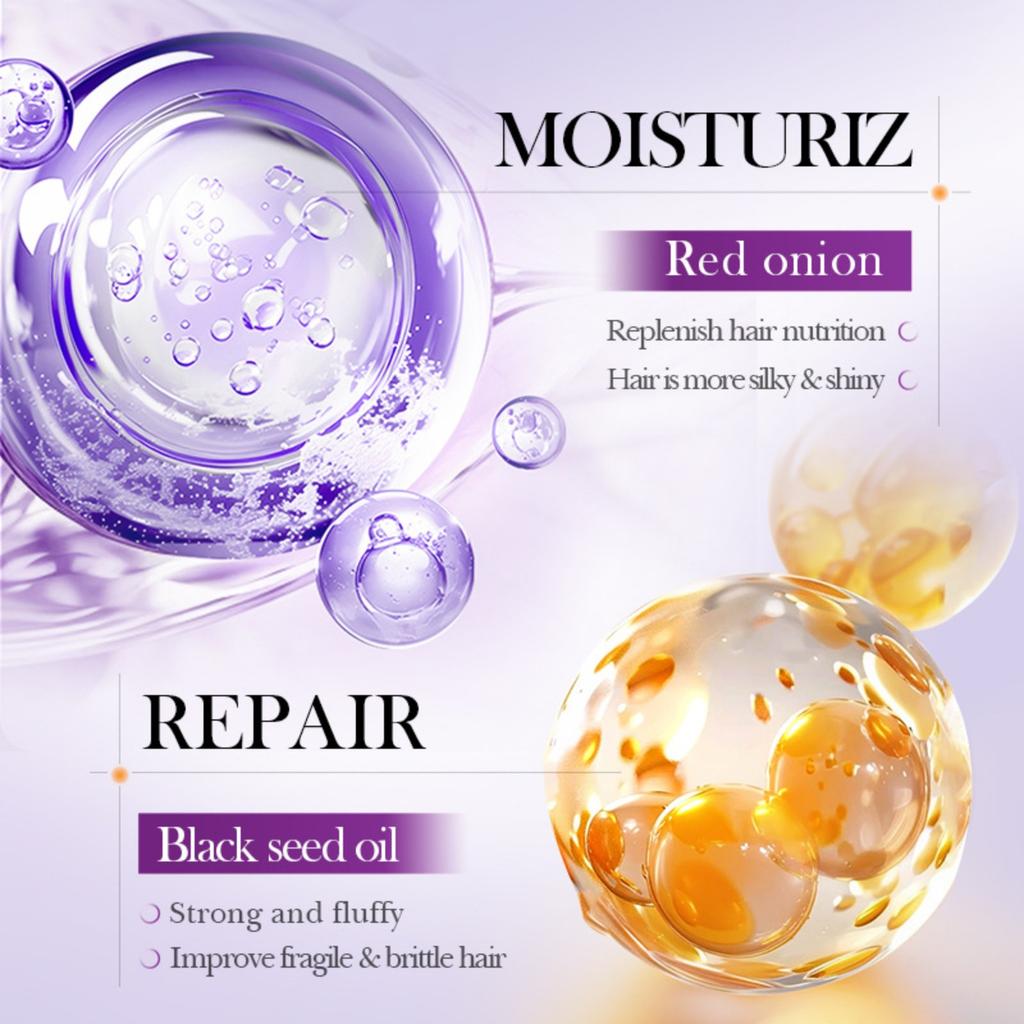 Разглаживающий кондиционер с маслом черного тмина: Питательные вещества - разглаживающие, разглаживающие волосы 500 мл