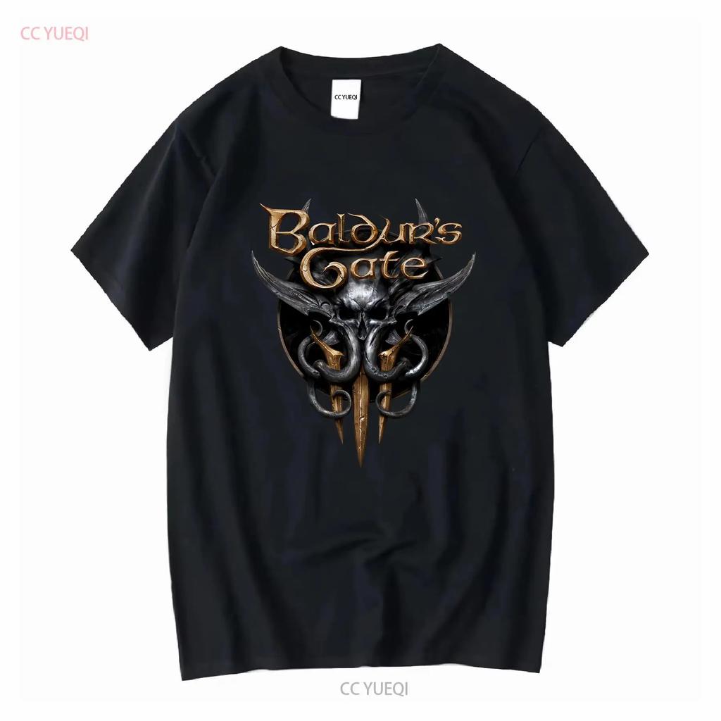 Футболка для фанатов Baldur's Gate 3 для геймеров BG3 Астарион Карлах Шедоухарт Лаэзель Одежда Минтара и Бу Высший эльф винтажная вываренная