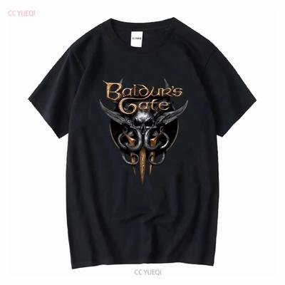 Футболка для фанатов Baldur's Gate 3 для геймеров BG3 Астарион Карлах Шедоухарт Лаэзель Одежда Минтара и Бу Высший эльф винтажная вываренная