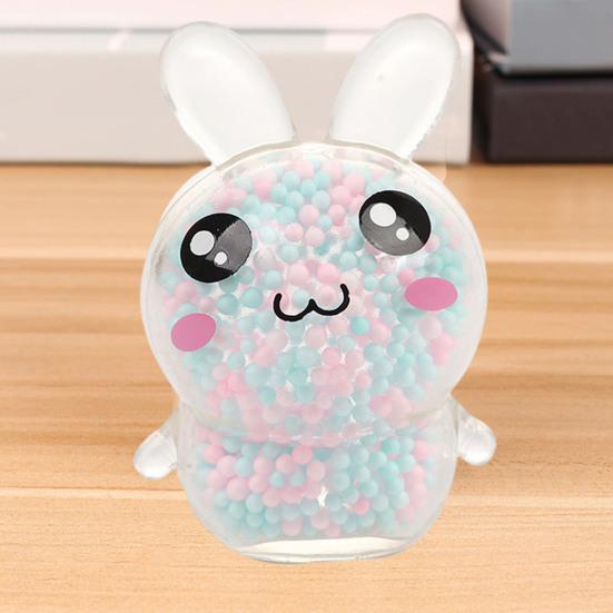 6 шт. Игрушка для снятия стресса Пасхальный кролик Шарики для снятия стресса Веселый сжимаемый кролик