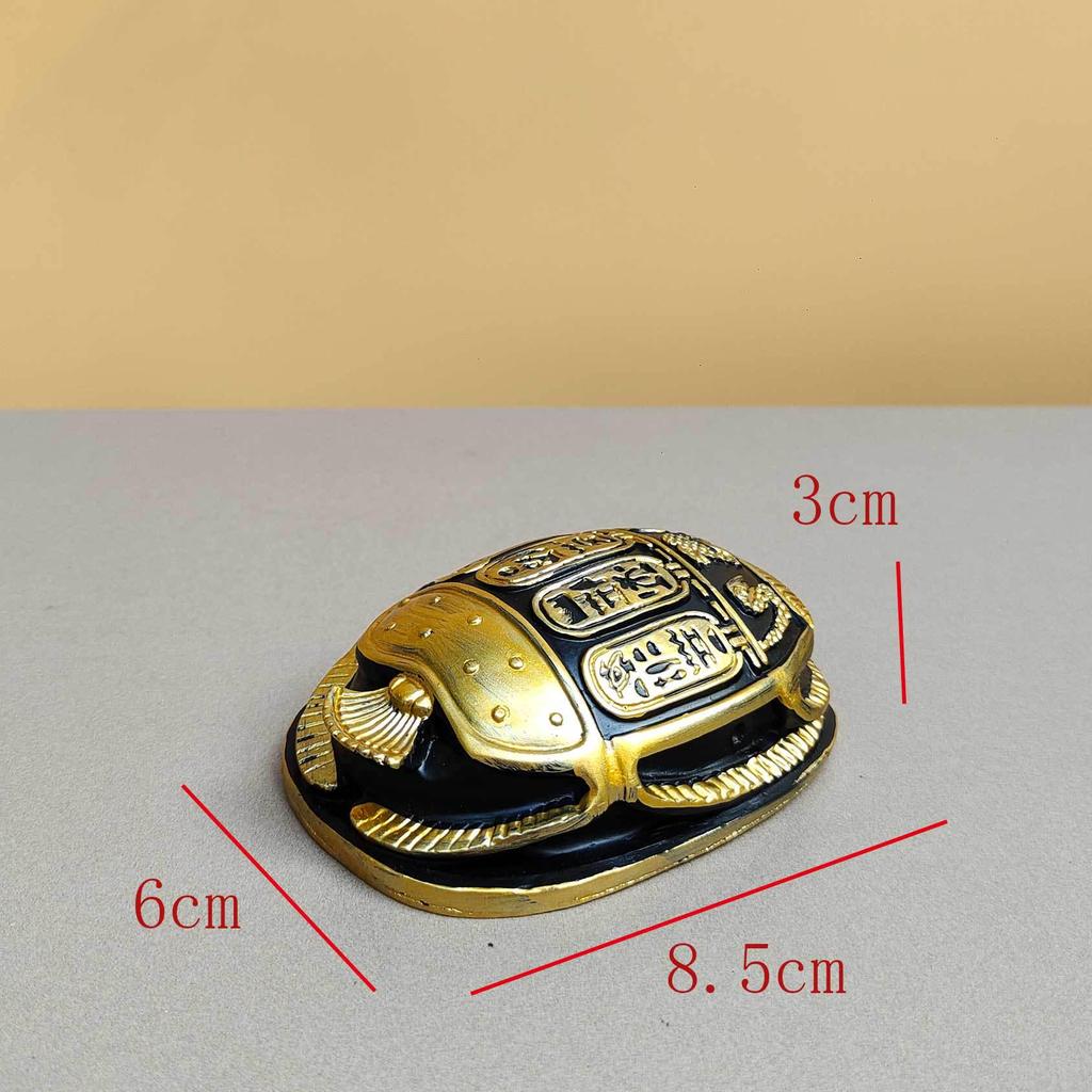 Cross-Border Egyptian Mummy Pyramid Figurine - Pharaoh Coffin Souvenir Craft Ornament