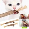 Cat Toys Cleaning Teeth Silvervine Chew Stick Pet Snacks Sticks Natural Stuff with for Kitten Teasing Chew Toys