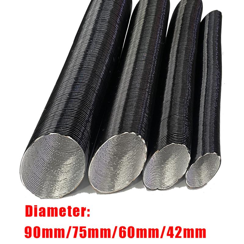 75mm Diameter 60-100cm Length Air Heater Duct Pipe Tube Hose Line Diesel Parking Heater for Webasto Eberspacher Car Camper