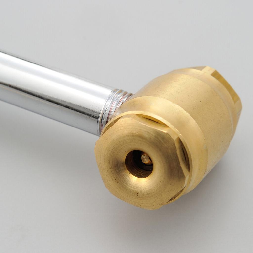 Daytona Motorcycle Air Gauge Compressor with Attachment and Release Valve Air Inflator 41767 T-Type