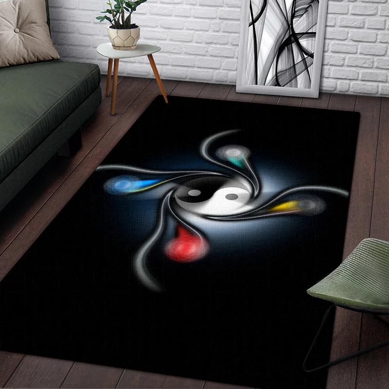 The Great Ultimate Printed Carpet Living Room Home Decor Sofa Table Rug Anti Slip Chair Cushion Lounge Mat Picnic Camping