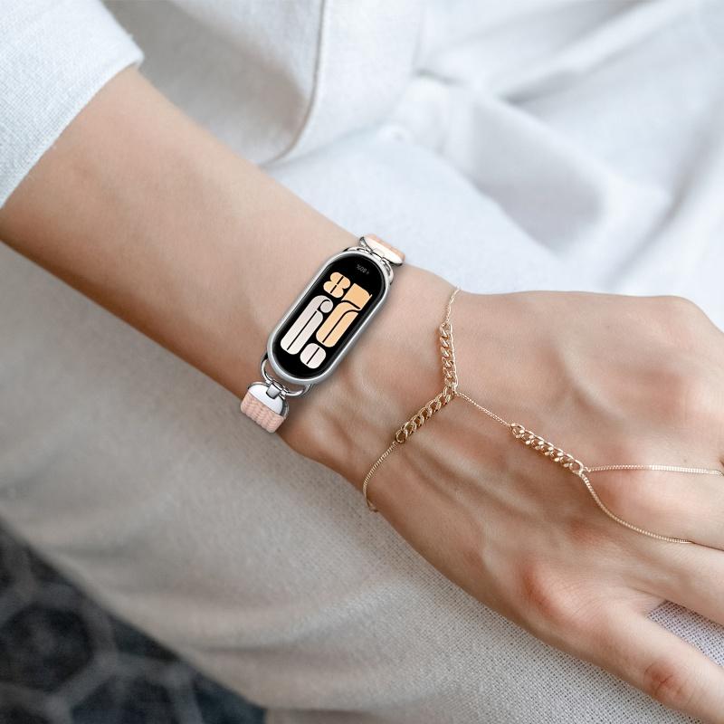 Nylon Strap for Xiaomi Mi Band 10/9/8 High Quality Breathable Sports Wristband Accessories for Mi Band 10 NFC Replace Watchband