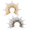 Vintage Goddess Headpiece Hairband Halo Crown Hair Hoop Headwear Halloween Girls Hair Accessories for Carnival Cosplay