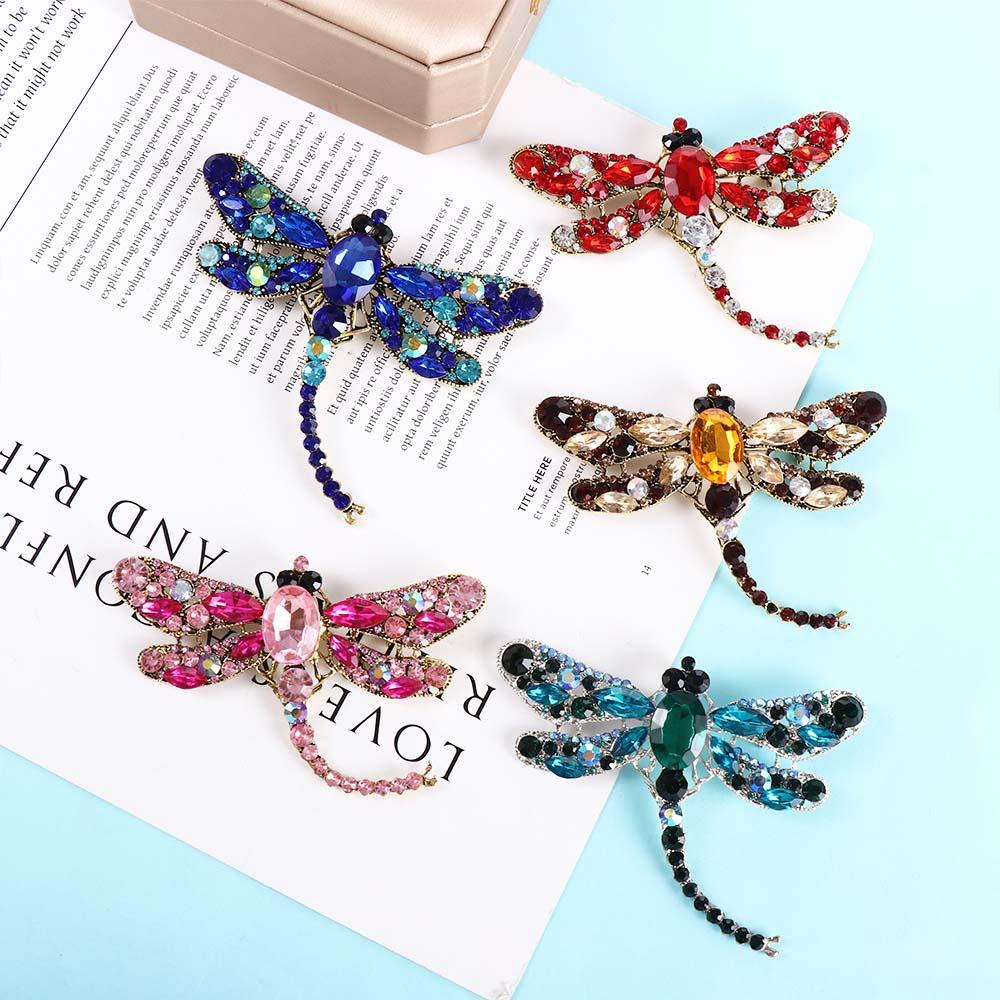 Pin Zinc Zinc Alloy Luxury Sense Boys Clothes Accessories Women Brooch Korean Style Badge Dragonfly Brooch