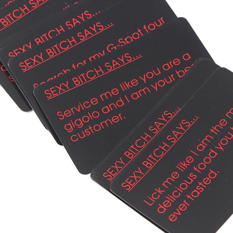 Карточная игра для взрослых «Рискованное развлечение» с 108 картами «Команды для кровати»