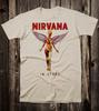 Ретро Футболка 100% Хлопок Музыка 90-х Рок Гранж Nirvana In Utero