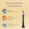 Philips Электрическая звуковая зубная щетка DiamondClean AI Smart Sonic HX9996 с китайской вилкой (адаптер в комплекте)