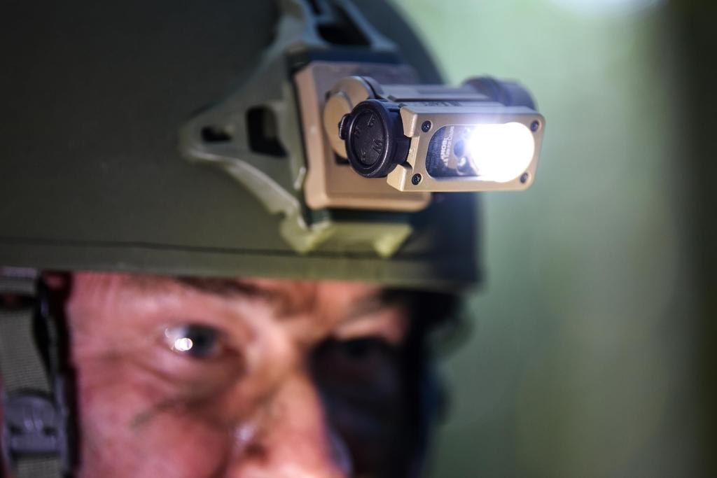 Streamlite Sidewinder Compact II Военный Одношлемный Шлем Крепление на Шлем или Голову 14516 (Без ремня)