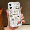 Ярлык для путешествий на самолете Алмазный чехол Для iPhone 16 Pro Max Чехол iPhone 11 12 13 14 15 17 Pro Max 16E 17 Air Прозрачный Мягкий чехол из ТПУ