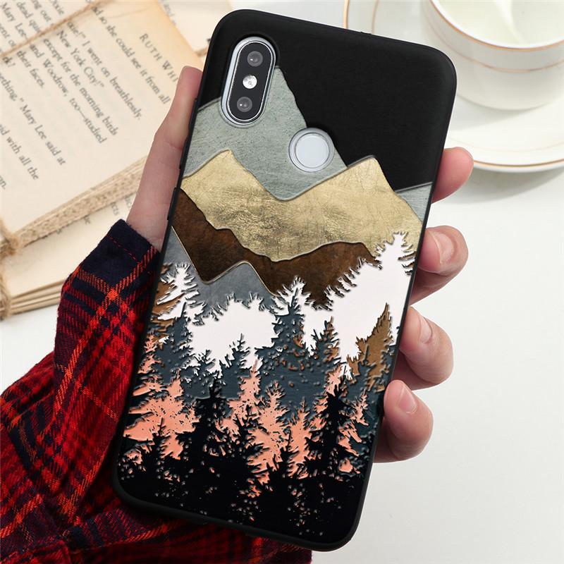 Модный чехол с 3D-тиснением для Xiaomi Redmi Note 8T 10 8 9 Pro s 5 6 7 9C Mi 11 10 A3 9 SE 10T Lite 9T Poco X3 NFC M3 чехол из ТПУ