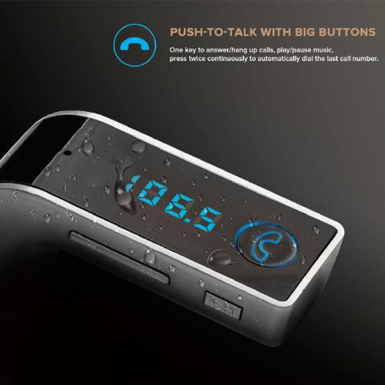 Bluetooth-compatible Receiver Deep Bass Wireless Quick Charge