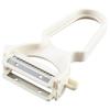Yoshikawa Double Peeler, White, 11.5 X 7.5 X 2.4 Cm, SJ1811