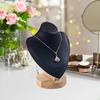 Jewelry Display Bust Stand for Necklaces, Retail Store Countertop Holder